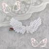 Lovely Hairpin Bowknot/Heart Cross and Wing Hair Clip Fashionable Hair Barrette for Girls and Ladies Colorful Accessory
