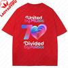Eurovision Song Contest Stateunisext Tshirt United By Music Divided By Politics Tee Music Festival Vienna 2026 Music Event Clothes