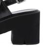New Spring Summer Women Peep Toe Platform High Heel Sandals Plus Size 35-43