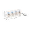 Cute 4-Key Keyboard Fidget Keychain Keyboard Clicker Mechanical Keyboard Keyring Stress Relief Toys Gift For Girlfriend