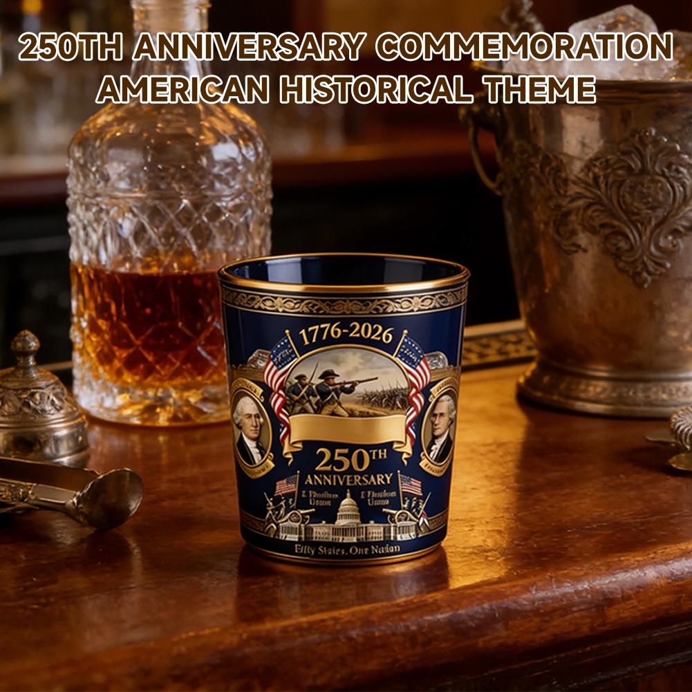 USA 250th Anniversary Whiskey Bottle Personal Reserve Decanter 1776-2026 Patriotic Gift For Bourbon Wine July 4th Decor