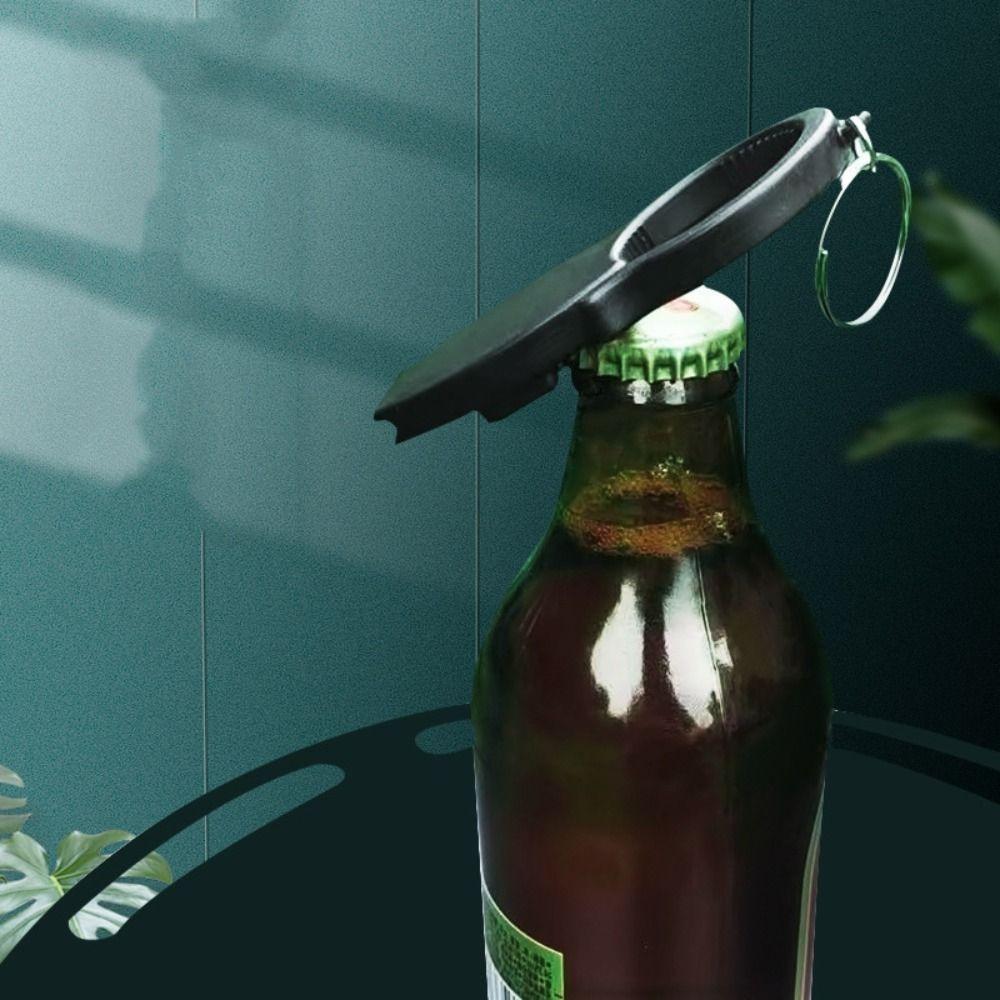 3 in 1 Can Opener Manual Opener Plastic Keychain Portable   Home Party