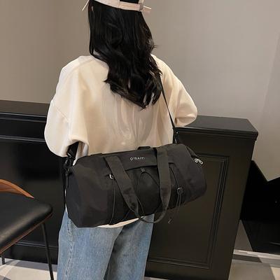 Lightweight Sports Yoga Fitness Bag Simple Versatile Large Capacity Storage Short Travel Bag Student Handheld Messenger Bag