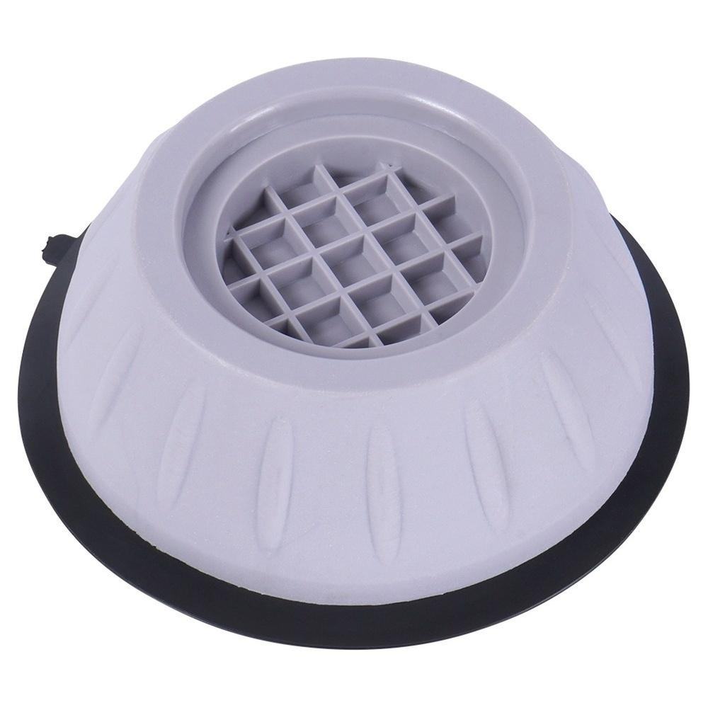 4x Anti-vibration Stabilizing Washing Machine Pads, Rubber, Anti-slip