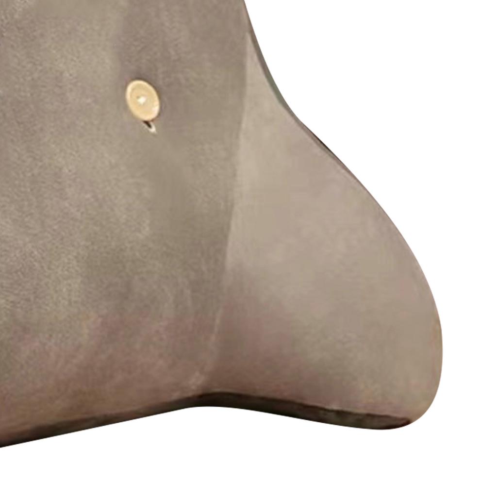 Rückenlehnenkissen Waschbarer Abnehmbarer Bezug Weiches Cartoon-Tier Rückenstützkissen für Bürostuhl