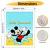 Disney Mickey Summer Paint By Number Kit Number Drawing Canvas DIY Picture Home Decor Disney Cartoon Painting Art For Adults Wall Gift