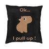 Capybara Home Cushion Cover Animal Pet Nordic Throw Pillow   Decor  Case