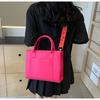 Women's Trendy High-End Bucket Bag - 2024 Spring/Summer Fashion Single Shoulder Crossbody in Solid Color