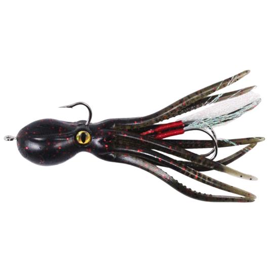 Fishing Lure 3D Eyes Far Throwing Distance Lightweight Sharp Portable Durable Squid Bait Angling Supplies