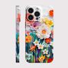 Colorful Flower Glossy Film Hard PC Phone Case for Google Pixel 7 7a 8 8a 9 9a Pro XL 5G