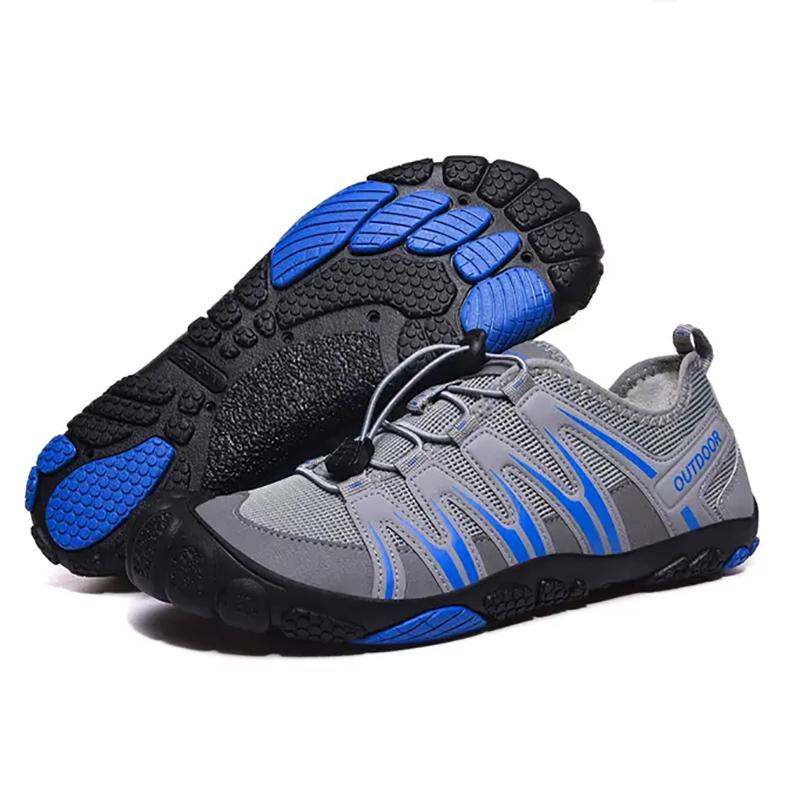 Herr Casual Sneakers Halkfria Andningsbara Vattenskor Sommar Vandring Mesh Utomhusskor Par Strand Surfing Skor