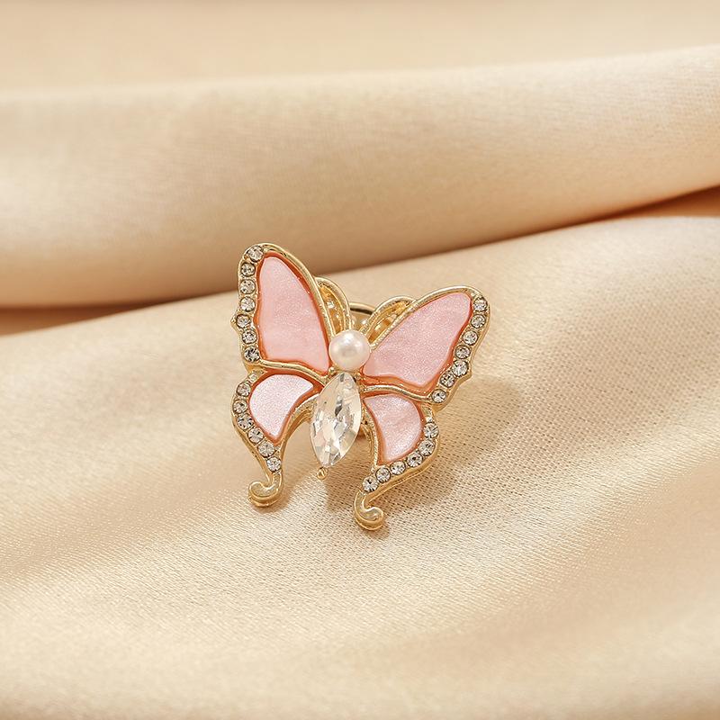 

Брошь-бабочка, высококлассная женская булавка-корсет, чувство дизайна, нишевый роскошный темперамент, артефакт с застежкой против света, воротниковая брошь