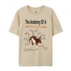 The Anatomy Of A Beagle Dog Tshirt Vintage Animals Lovers Retro Style TShirt Breathable Cloth Tees Tops