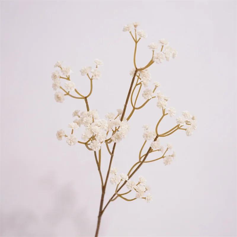 10 st Konstgjorda Latex Brudslöja Blommor Brudbukett Bröllopsblomsterarrangemang Heminredning Fest Konstgjorda Blommor Brudslöja