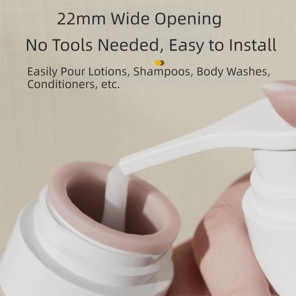 Leak-proof Travel Sub-bottling 2 in 1 Squeeze Bottle Double-Head Travel Bottle Shampoo Storage