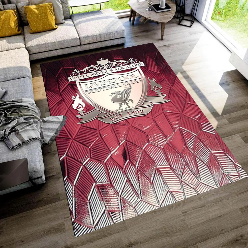 Liverpool Carpet Perfect for Entryway Bedrooms Hallway Game Room Anti-slip Rug Decorate Offices Wedding Party Gift