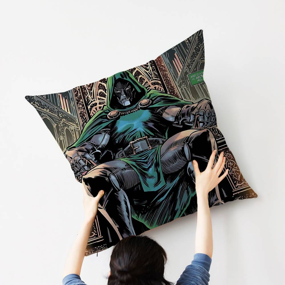 M-MF DOOM Personalized picture text home decorative pillows Household Gifts 45x45cm