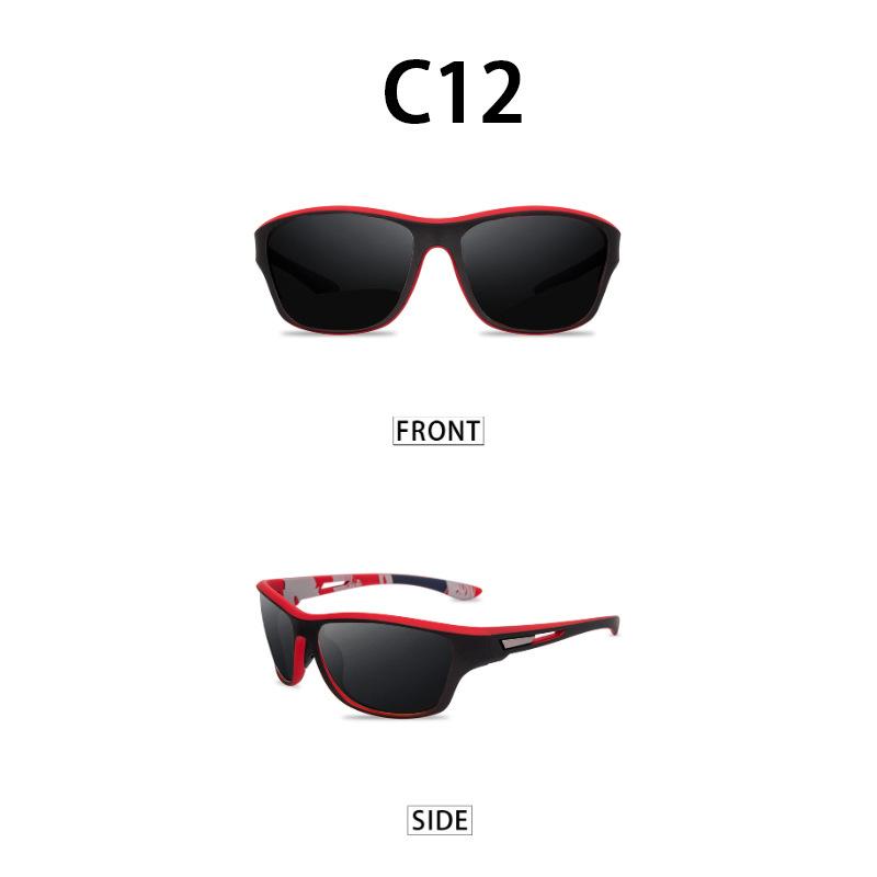 Men Women Polarized Sports Sunglasses with Rope UV400 Car Driving Shades Outdoor Eyeglasses Hiking Riding Goggle Shades Eyewear
