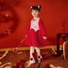 JELLYBABY Girls' New Chinese Style Fleece Princess Dress