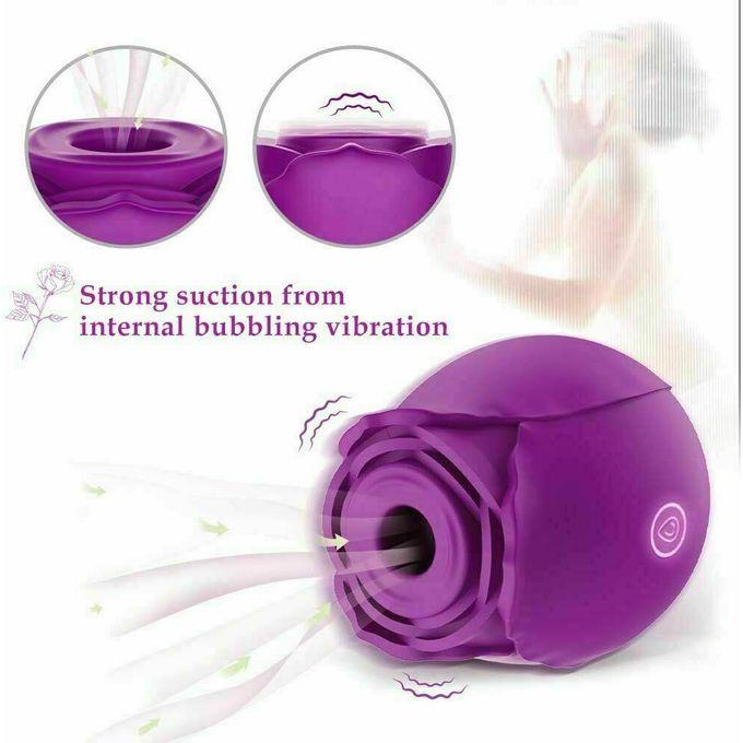Vibrator USB Trandafir Vagin Clitoris Sucker