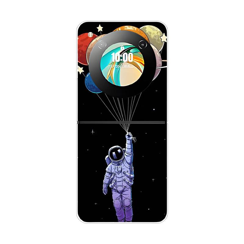 For ZTE Nubia Flip Flip2 Telefoncover Beskyttende Hård PC Skal Stilfuldt Dyremønster Gennemsigtigt Cover Til ZTE Libero Flip Covers