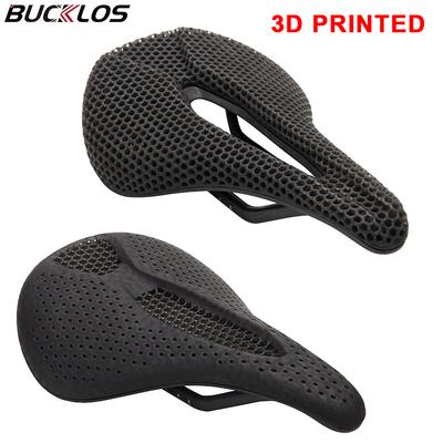 3D tištěné sedlo BUCKLOS sedlový polštář pro horské kolo s plným uhlíkovým vláknem, ultralehké duté pohodlné silniční sedlo pro horské kolo