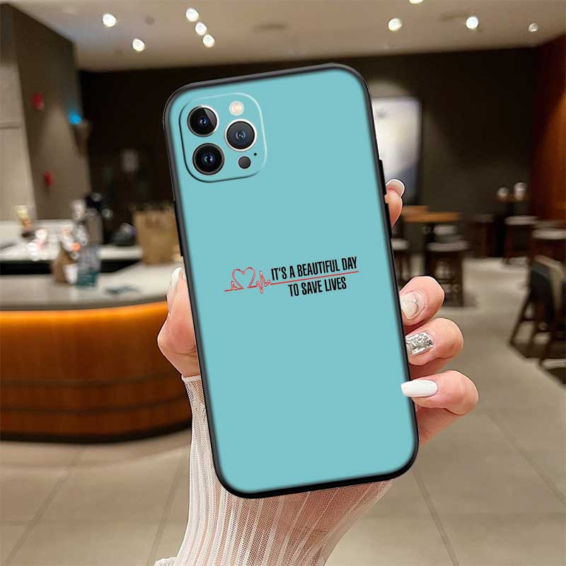 UP33 Grey's Anatomy New High-End Shell Phone Case for Redmi Note 13 14 Pro+ Plus A3 A3X 13X 13C 13R 14S 14C 14R