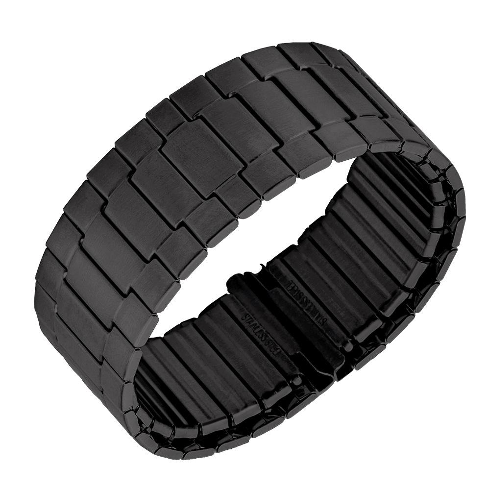 Stainless steel elastic retractable metal watch band compatible with Huawei watch2 proGlorymagicWatch band22mmMale