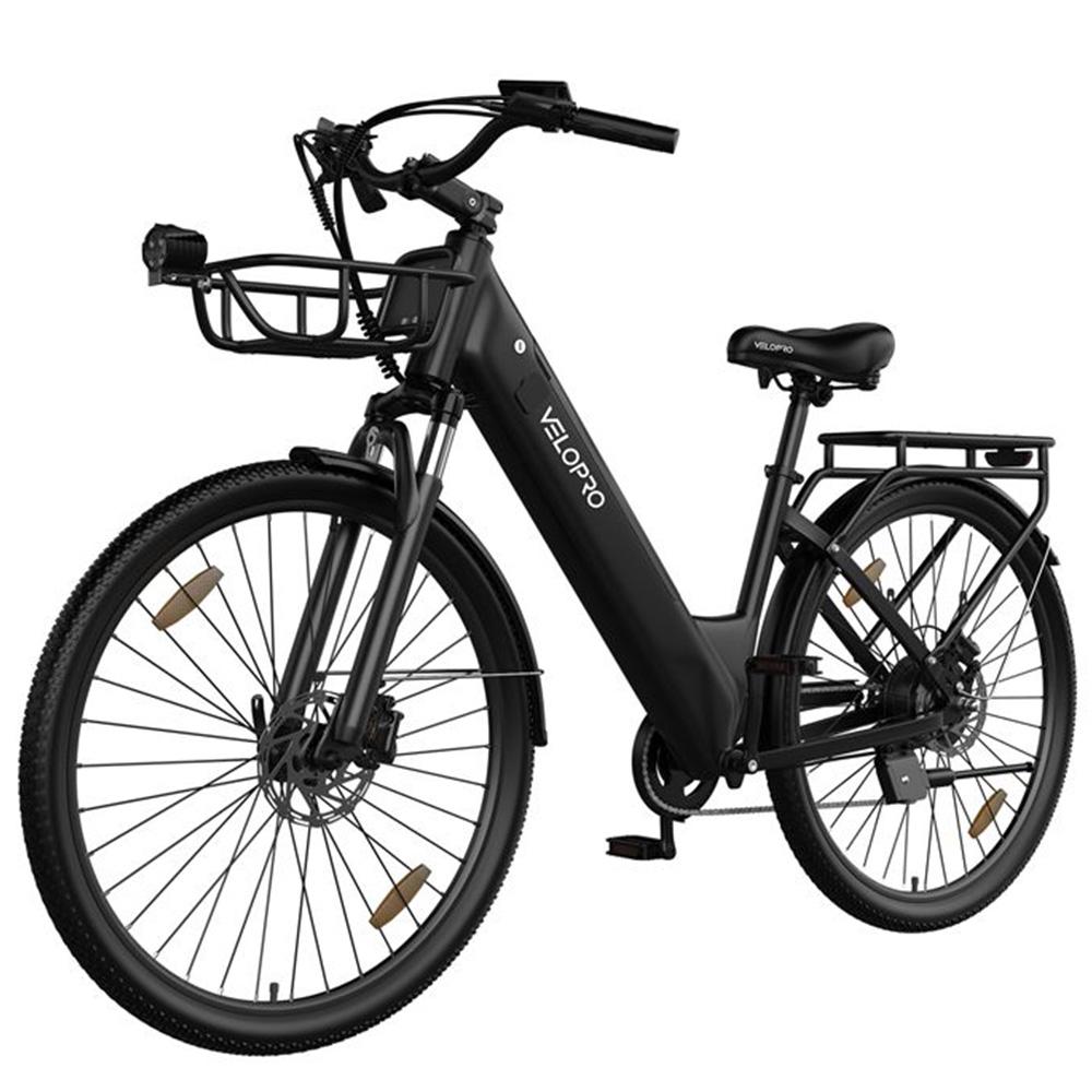 Velopro C1 Pro Elektrofahrrad 27,5" Reifen 250W Motor Stadtrad 648Wh Hydraulische Bremsen 7 Gänge Maximale Zuladung 150kg