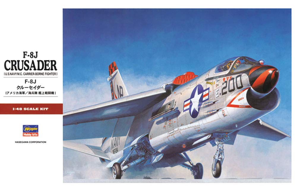 Hasegawa Crusader 1/48 F-8J #PT26