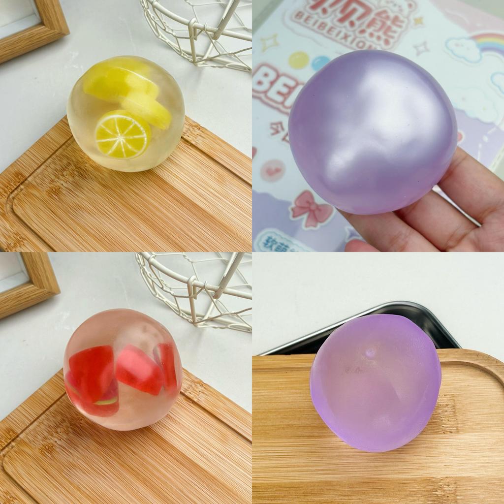 Tpr Stress Relief Balls For Adults With Squeezing And Hand Exercise Features