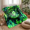 Coperta in Flanella con Stampa Calcio Werder Bremen, Coperta Morbida Calda Leggera per Divano Letto Campeggio