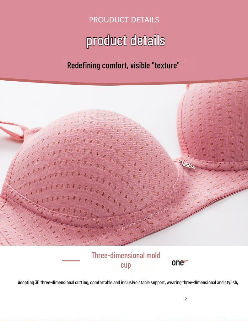 Breathable Wire-Free Minimizing Bra for Middle-Aged & Elderly Women - Comfortable Side Support for Large Busts & Underarm Fat