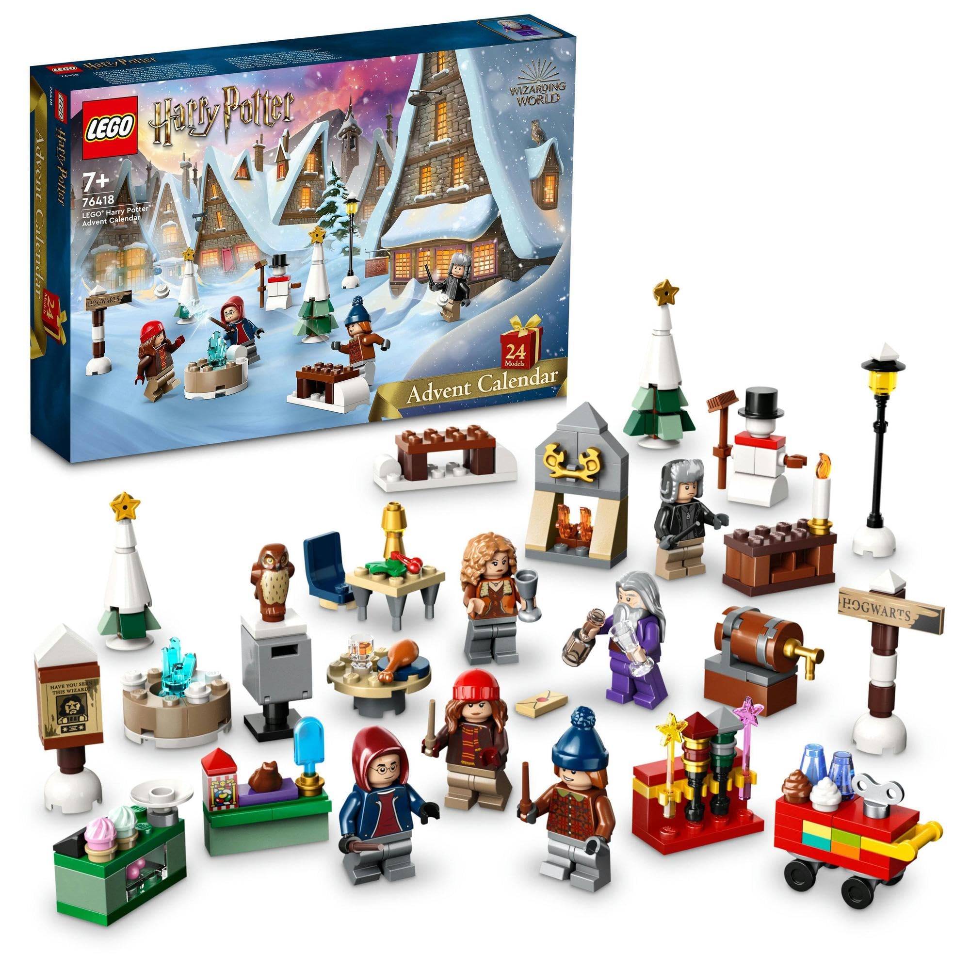 

LEGO Harry Potter LEGO(R) Harry Potter Advent Calendar 76418, Toy Blocks, Christmas Gift, Fantasy, Magic, Boys and Girls, Ages 7 and Up