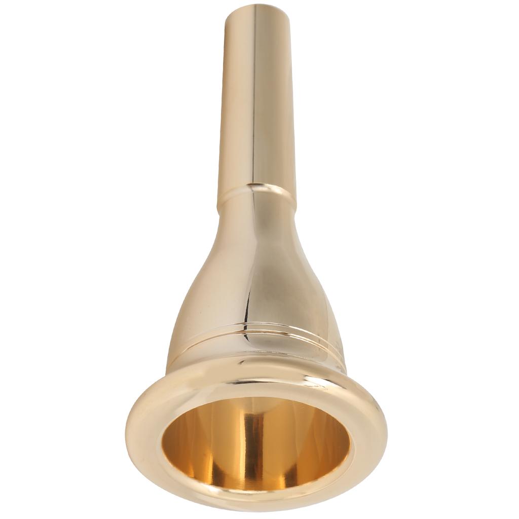 Tuba Horn Mouthpiece 13.3mm Bass Durable Copper Musical Instrument Tool AccessoryGold