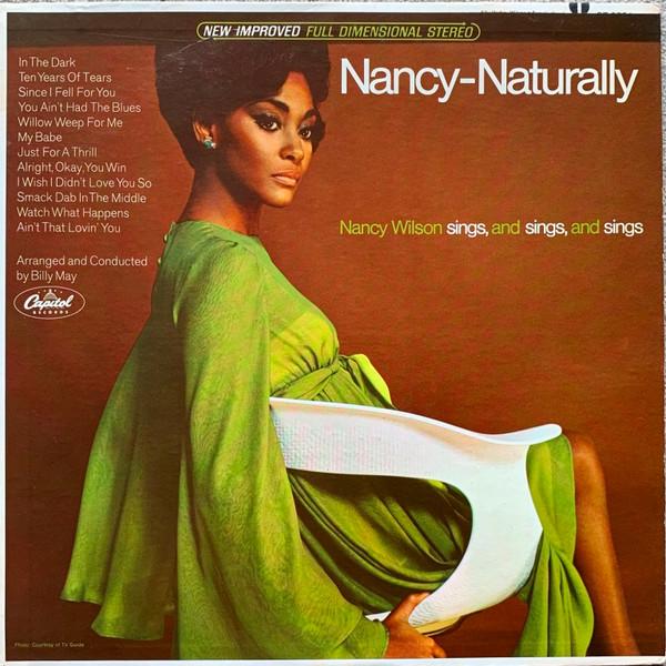 Виниловая пластинка NANCY WILSON Nancynaturally Nancy Wilson Sings ST2634 CAPITOL 1967 США Джаз Б/у
