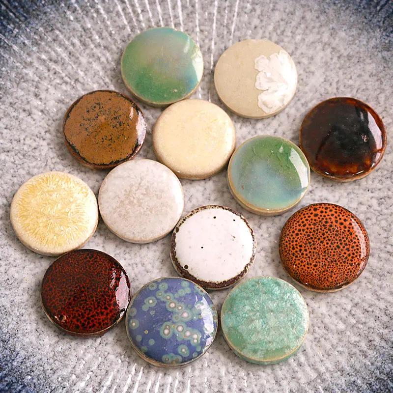 

100 г Овальная керамическая мозаичная плитка Кусочек Сделай сам Изготовление мозаики Камни для ремесел Хобби Искусство Украшение стены дома форма листа лепестка cerh1 100g