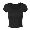 Women's Sexy Short Sleeve O Neck T Shirts Slim Fit  Going Out Tops