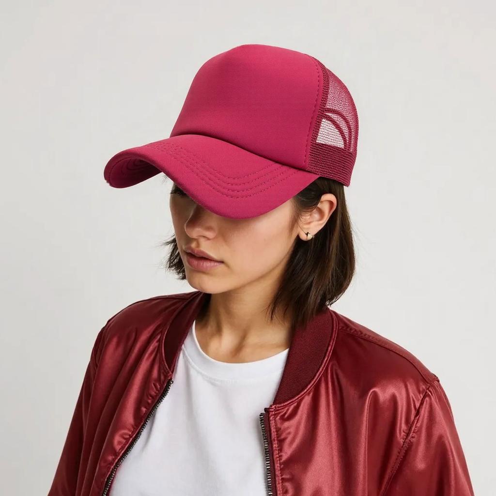 Classic Unisex Baseball Cap Sun Shade Wide Brim Adjustable Fit Lightweight Polyester Outdoor Hat