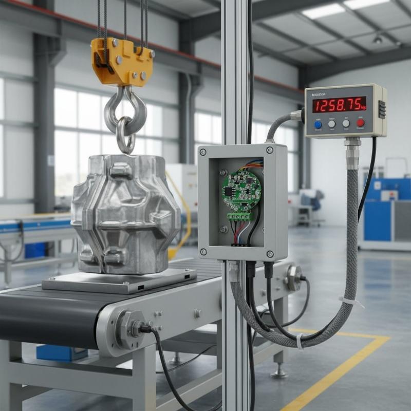 Industrial Load Cell Amplifier RS485 Compatible For Weight And Tension Measurement Durability Construction