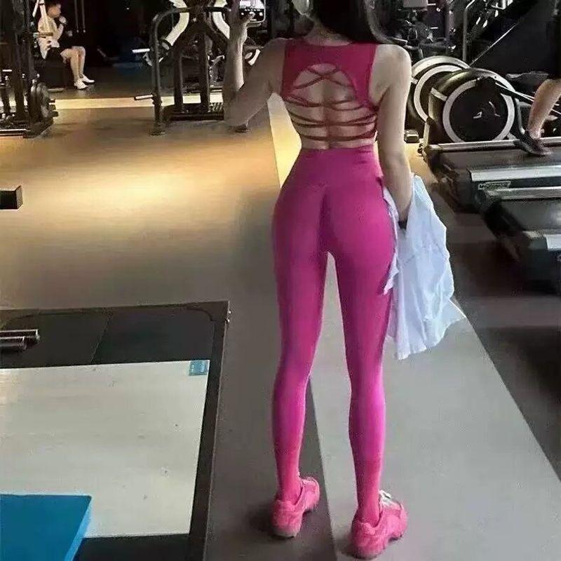 Tummy Control Peach Butt Fitness Pants, Unrestricted for Weightlifting, Cycling, Pilates, Skin-Friendly, High-Elastic Yoga Pants for Autumn