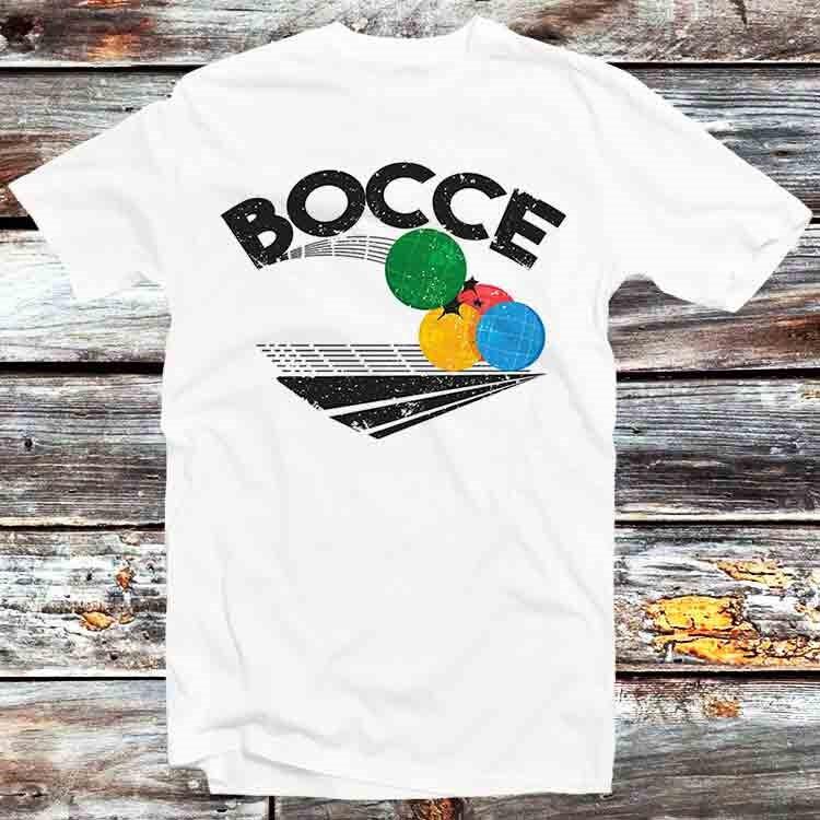 

Bocce Ball Petanque Game Sport T Shirt B679 L