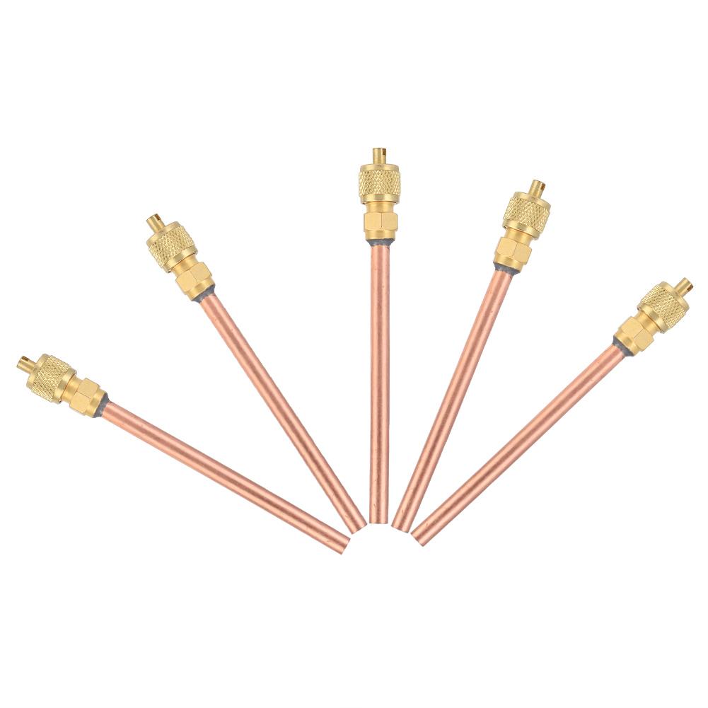 5Pcs Refrigerator Check Valve Air Conditioner Conditioning Filling Valves One Way HS‑110