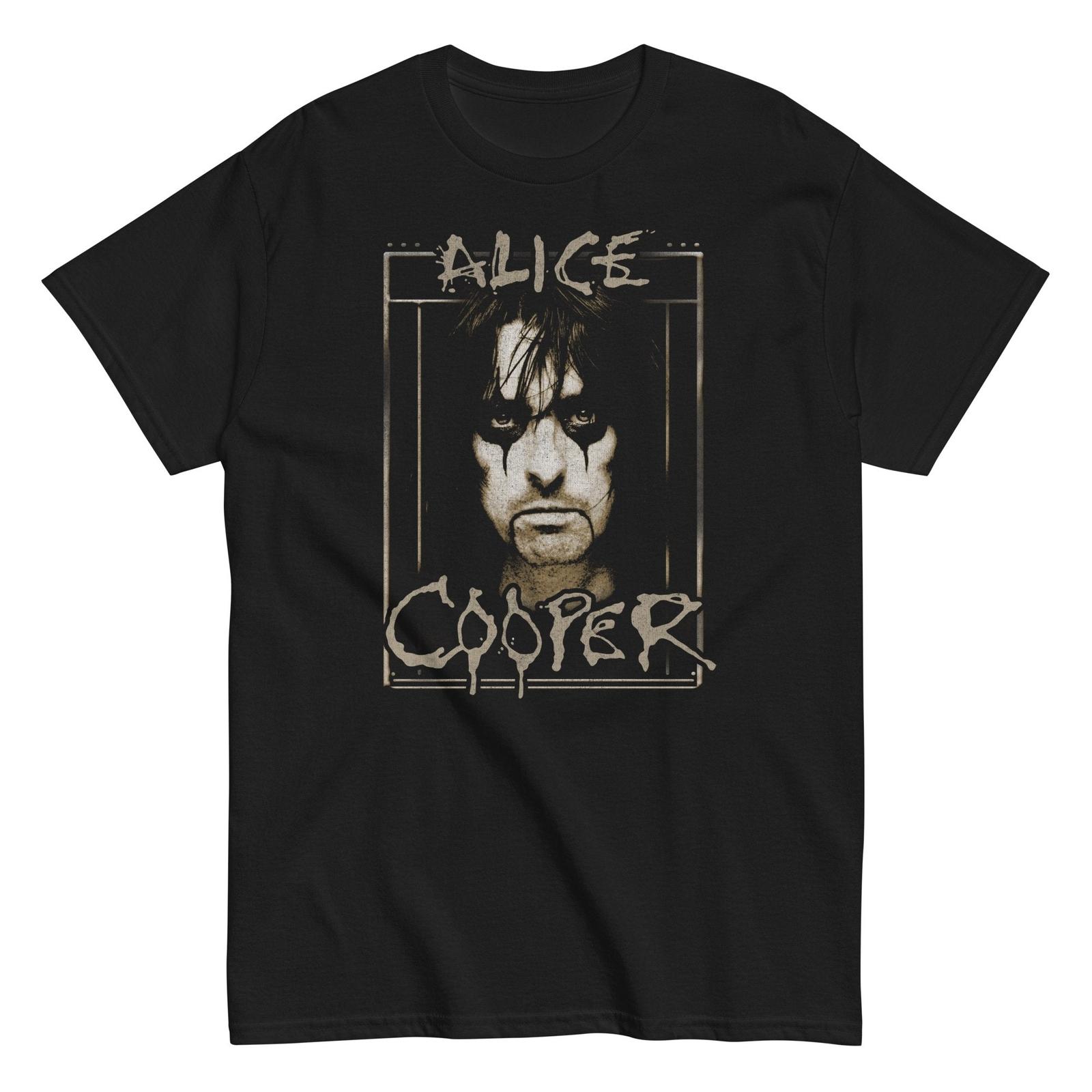 MerchMoment Alice Cooper Dripping T-Shirt T-Shirt Blk New XXXXL