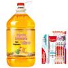 Baking Soda Whitening Toothpaste, Toothbrush & Peanut Oil Bundle