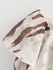 2025 Spring Women's European & American Casual Leopard Print Ruffle Dress