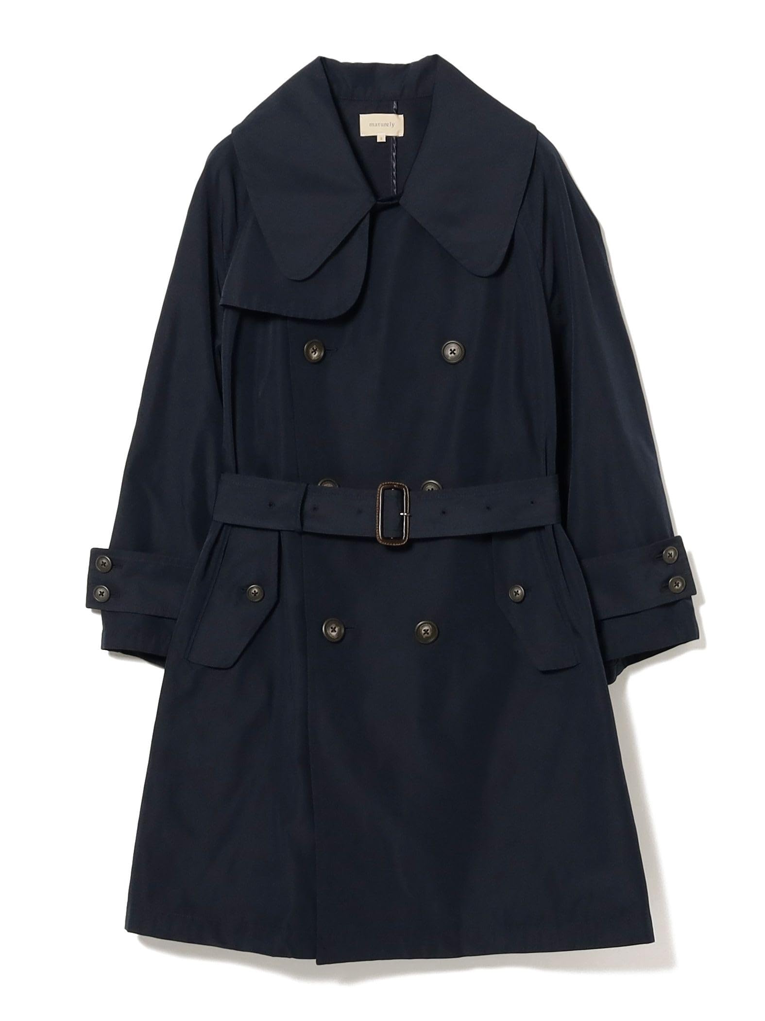 

Beams Boy Maturely Memory Trench Overcoat, Women s, Navy, 13190091803