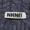 NKNIT 24AW-N104 Gray Heart Pullover Knit tops 0 grayUsed