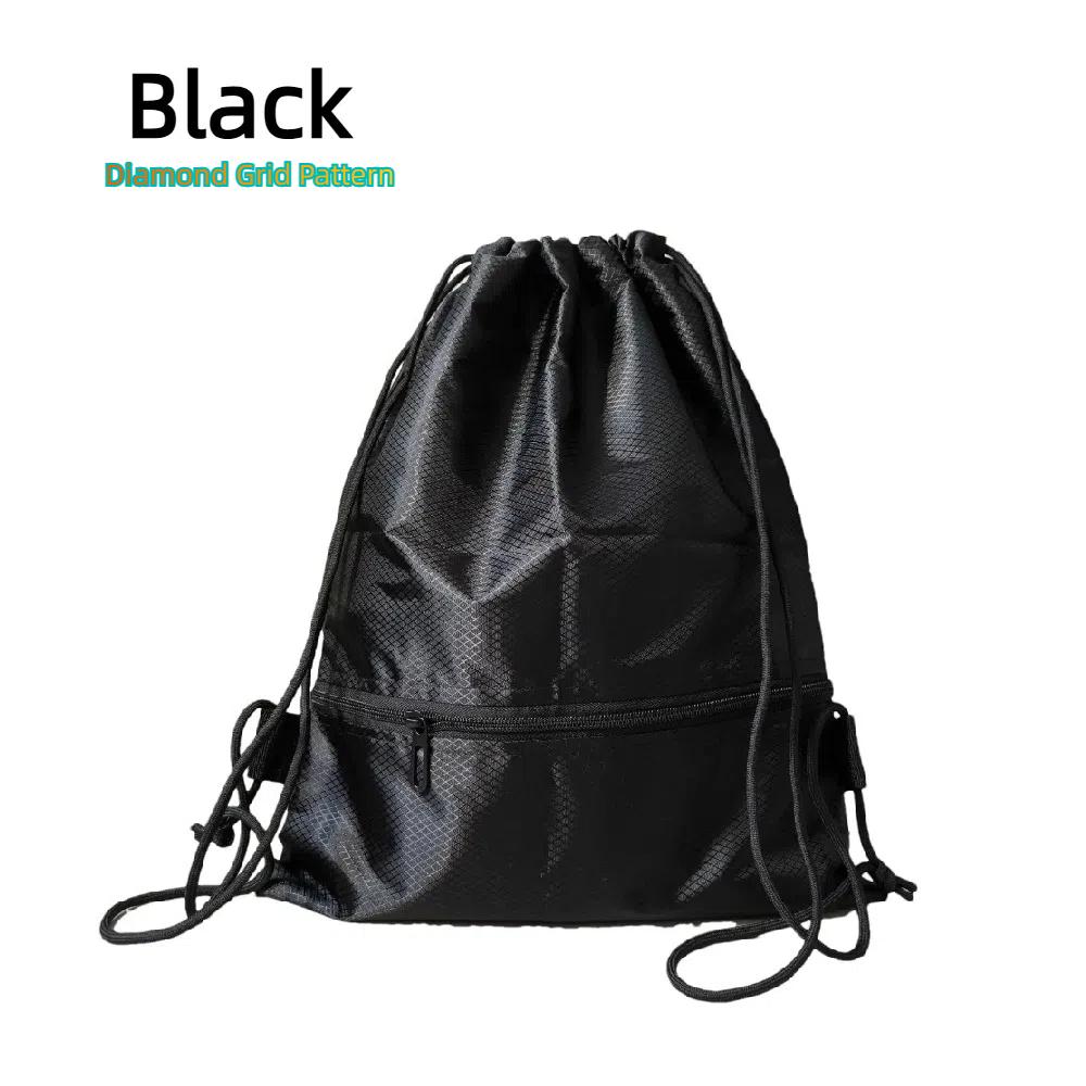 Kordelzug-Rucksack Leichte Sport-Gymnastiktasche für Männer Frauen Reise-Aufbewahrungsbeutel