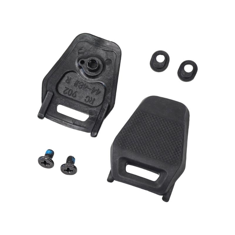 Light Weight Road Bike Shoe Replacement Heel Pad With Screws Universals Bike Shoe Heel Repair Accessories Enduring